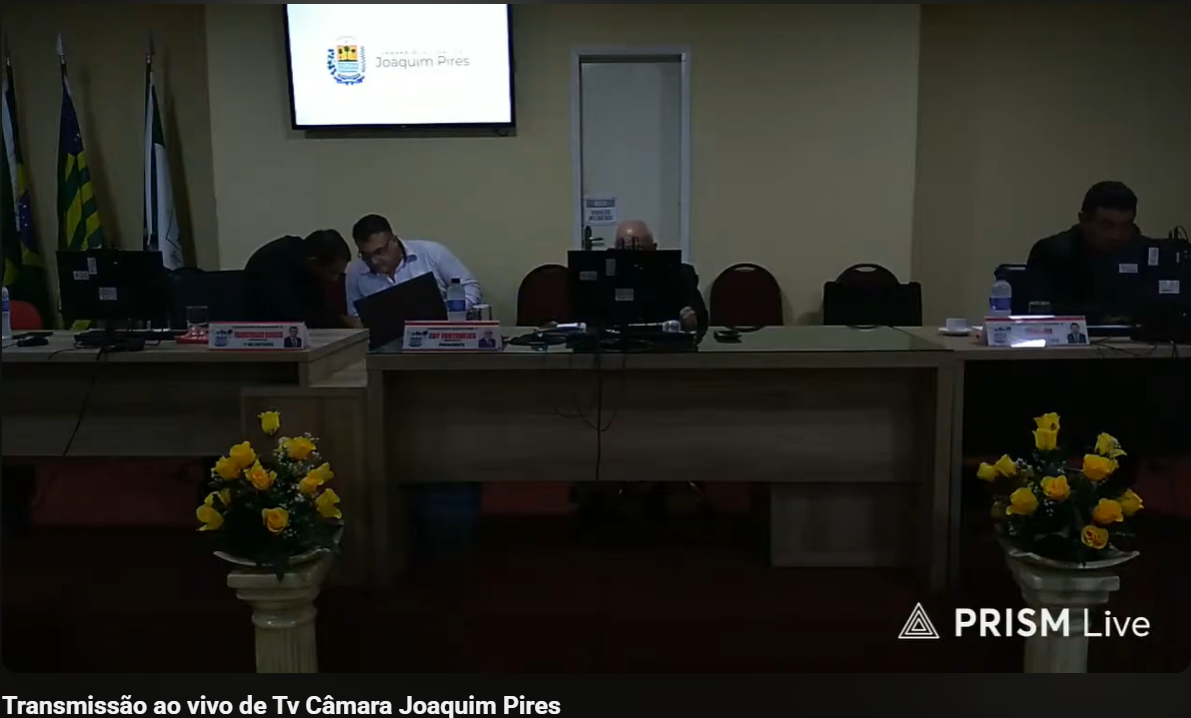 Transmissão de sessões ordinárias (AO VIVO)
